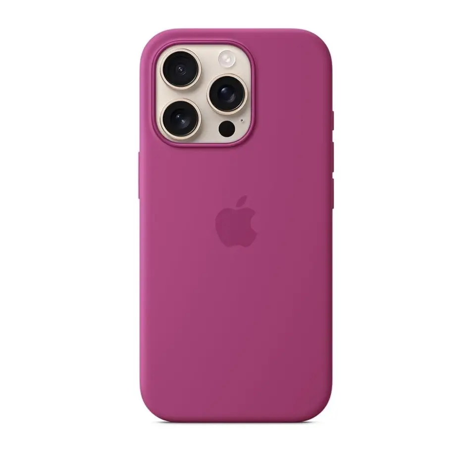 Funda de Silicona para Iphone 16 Pro Original Apple - Color Rojo — imagen 1