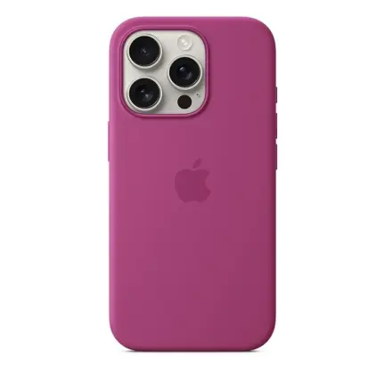 Funda de Silicona para Iphone 16 Pro Original Apple - Color Rojo — imagen 2