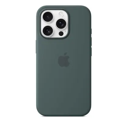 Funda de Silicona para Iphone 16 Pro Original Apple - Color Verde Militar's photo #2