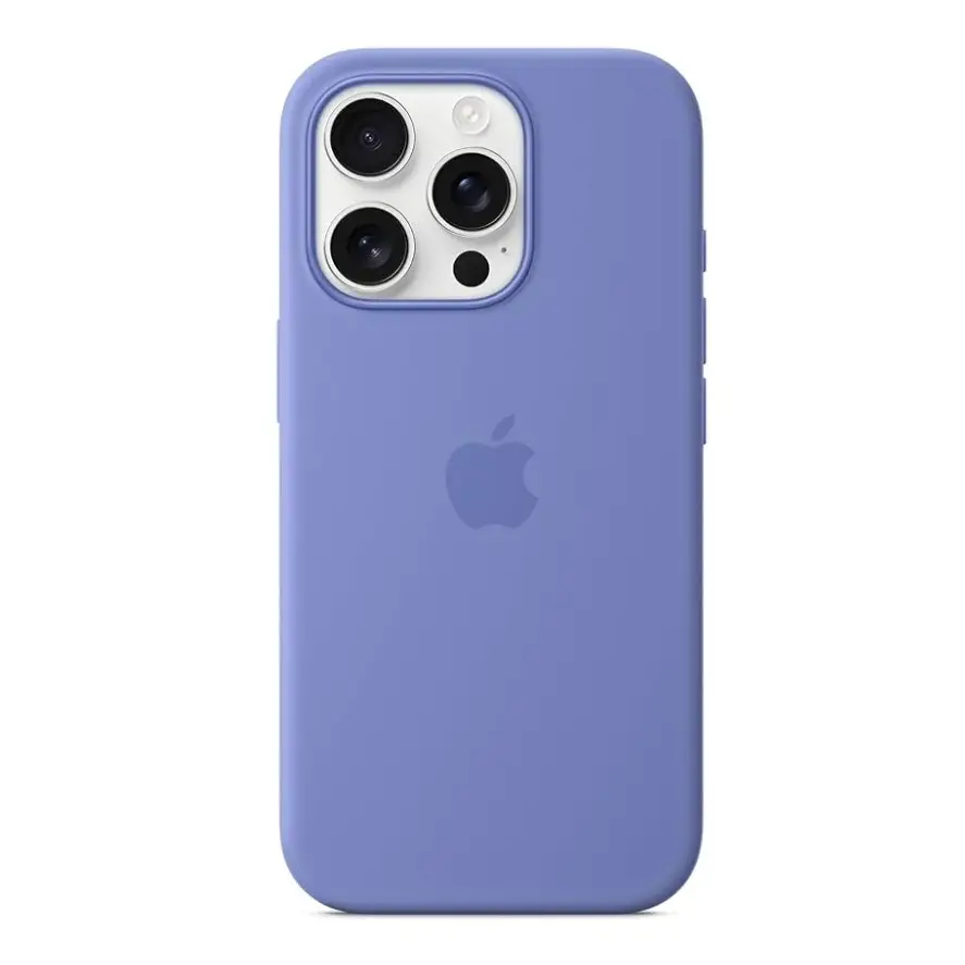 Funda de Silicona para Iphone 16 Pro Original Apple - Color Violeta Bígaro — imagen 1