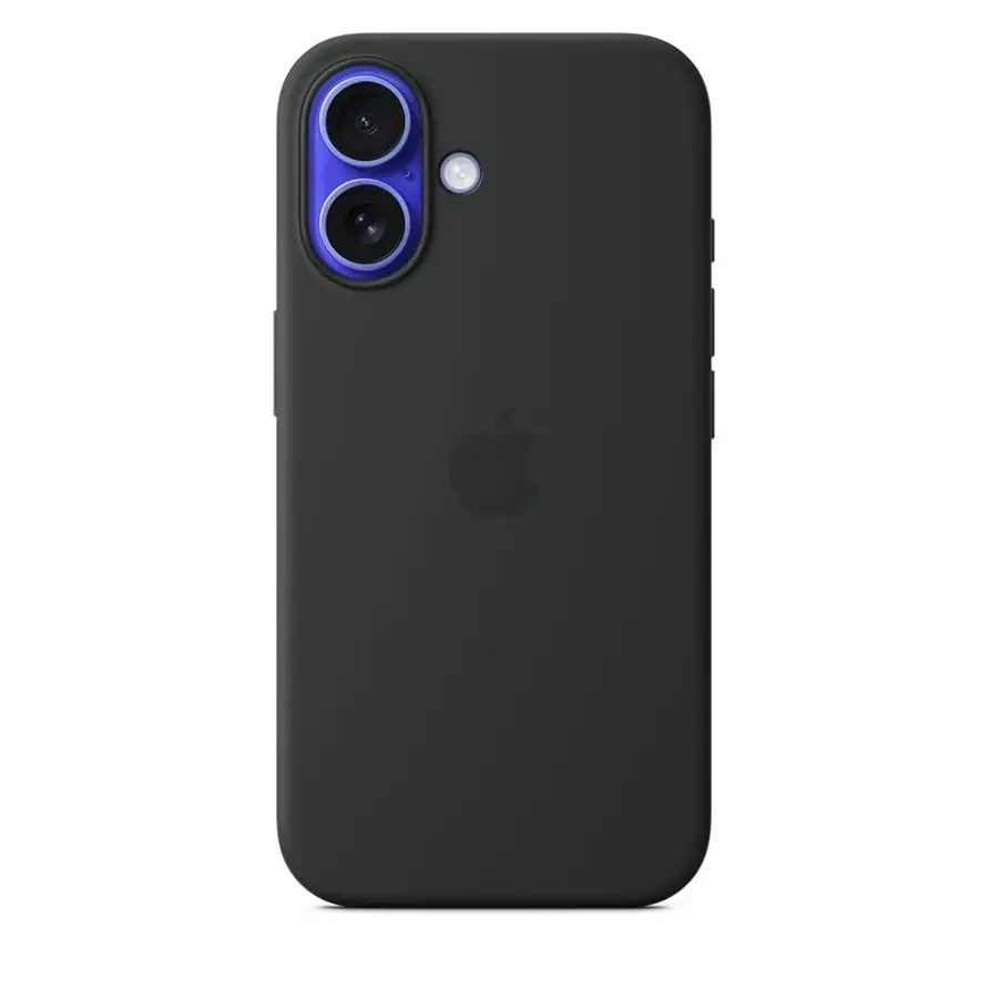 Funda de Silicona para Iphone 16 Original Apple - Color Negro — imagen 1