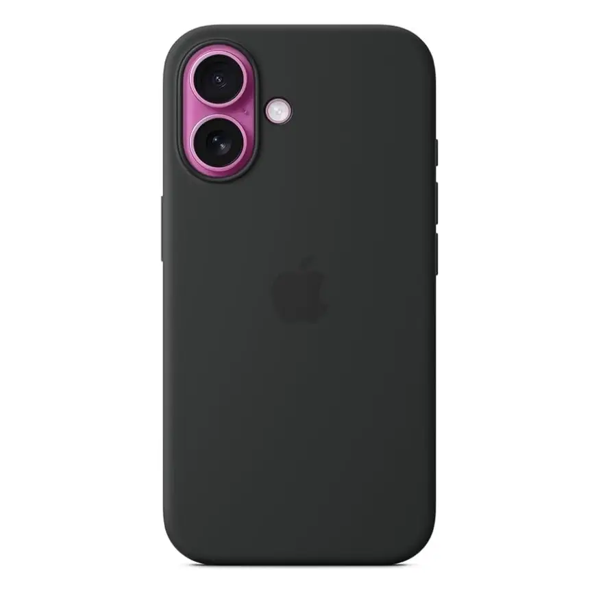 Funda de Silicona para Iphone 16 Original Apple - Color Negro — imagen 3
