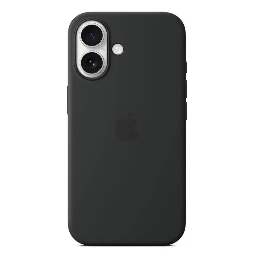Funda de Silicona para Iphone 16 Original Apple - Color Negro — imagen 4