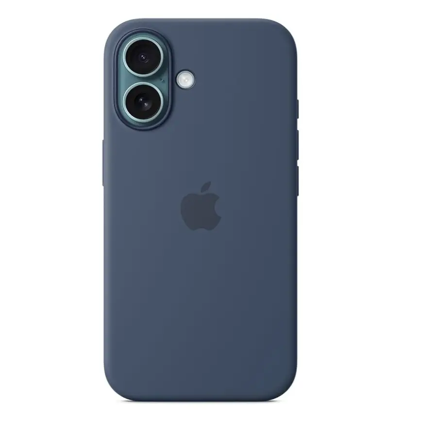 Funda de Silicona para Iphone 16 Original Apple - Color Azul Denim's photo #1
