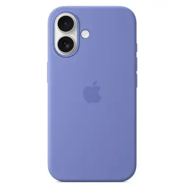 Funda de Silicona para Iphone 16 Original Apple - Color Violeta Bígaro — imagen 4