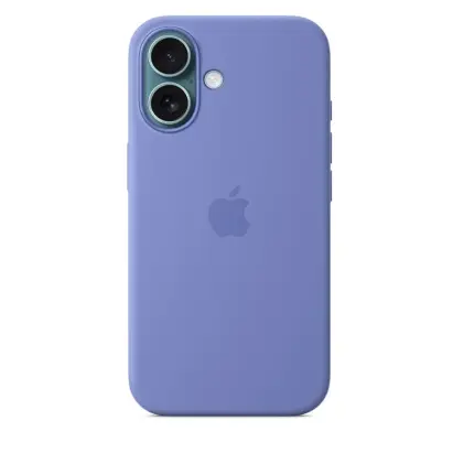 Funda de Silicona para Iphone 16 Original Apple - Color Violeta Bígaro — imagen 2