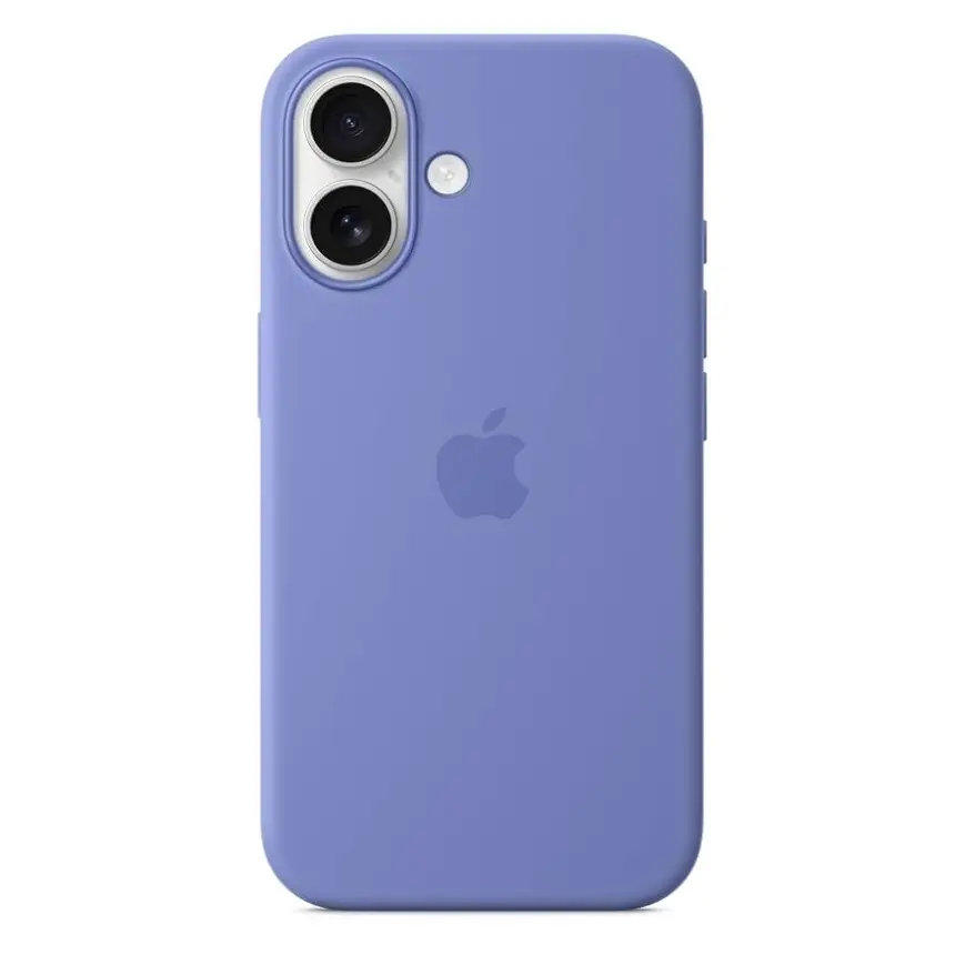 Funda de Silicona para Iphone 16 Original Apple - Color Violeta Bígaro — imagen 5