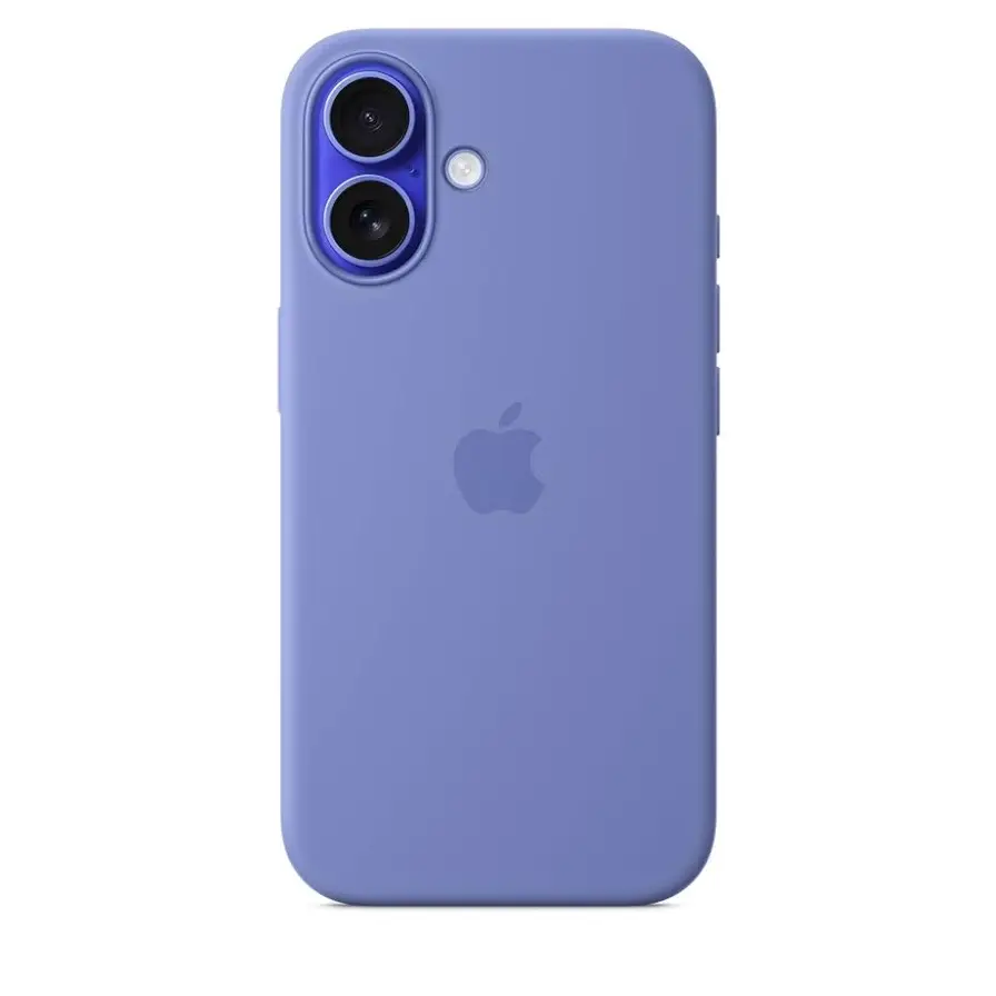 Funda de Silicona para Iphone 16 Original Apple - Color Violeta Bígaro — imagen 1
