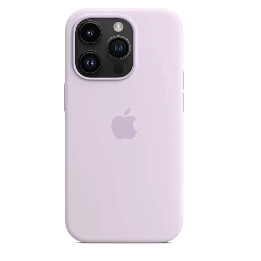 Funda de Silicona para Iphone 15 Pro Max Original Apple - Color Lila's photo #3