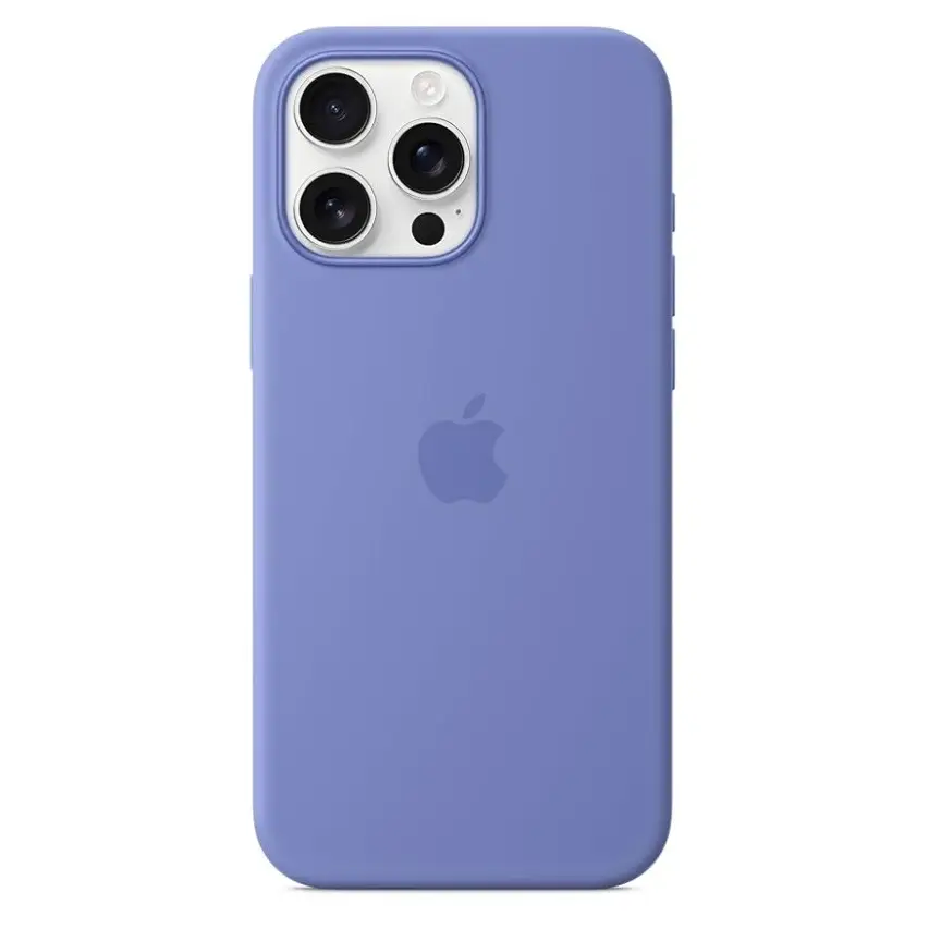 Funda de Silicona para Iphone 15 Pro Original Apple - Color Violeta Bígaro — imagen 1