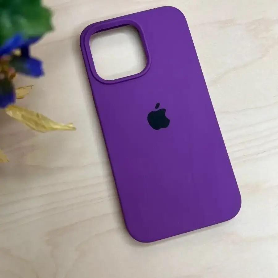Funda de Silicona para Iphone 15 Pro Original Apple - Color Púrpura — imagen 2