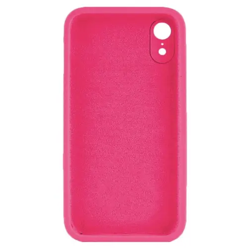 Funda de Silicona para iPhone XR Original Apple  - Color Rosa Fucsia — imagen 2