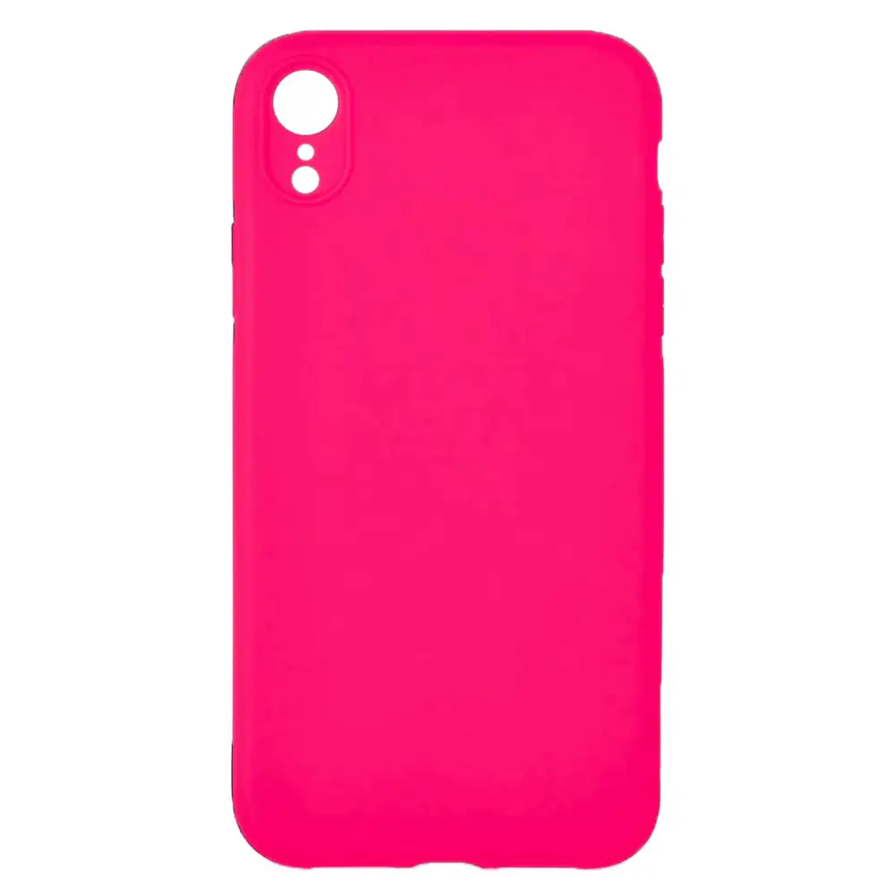 Funda de Silicona para iPhone XR Original Apple  - Color Rosa Fucsia — imagen 1