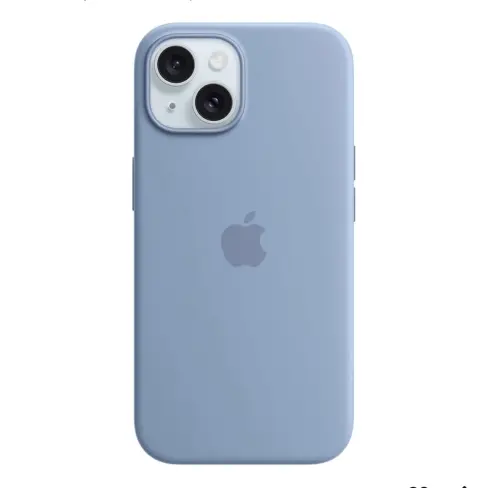 Funda de Silicona para Iphone 15 Original Apple - Color Azul Invierno — imagen 1