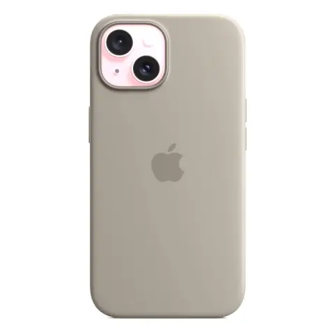 Funda de Silicona para Iphone 15 - Color Arcilla Claro — imagen 1