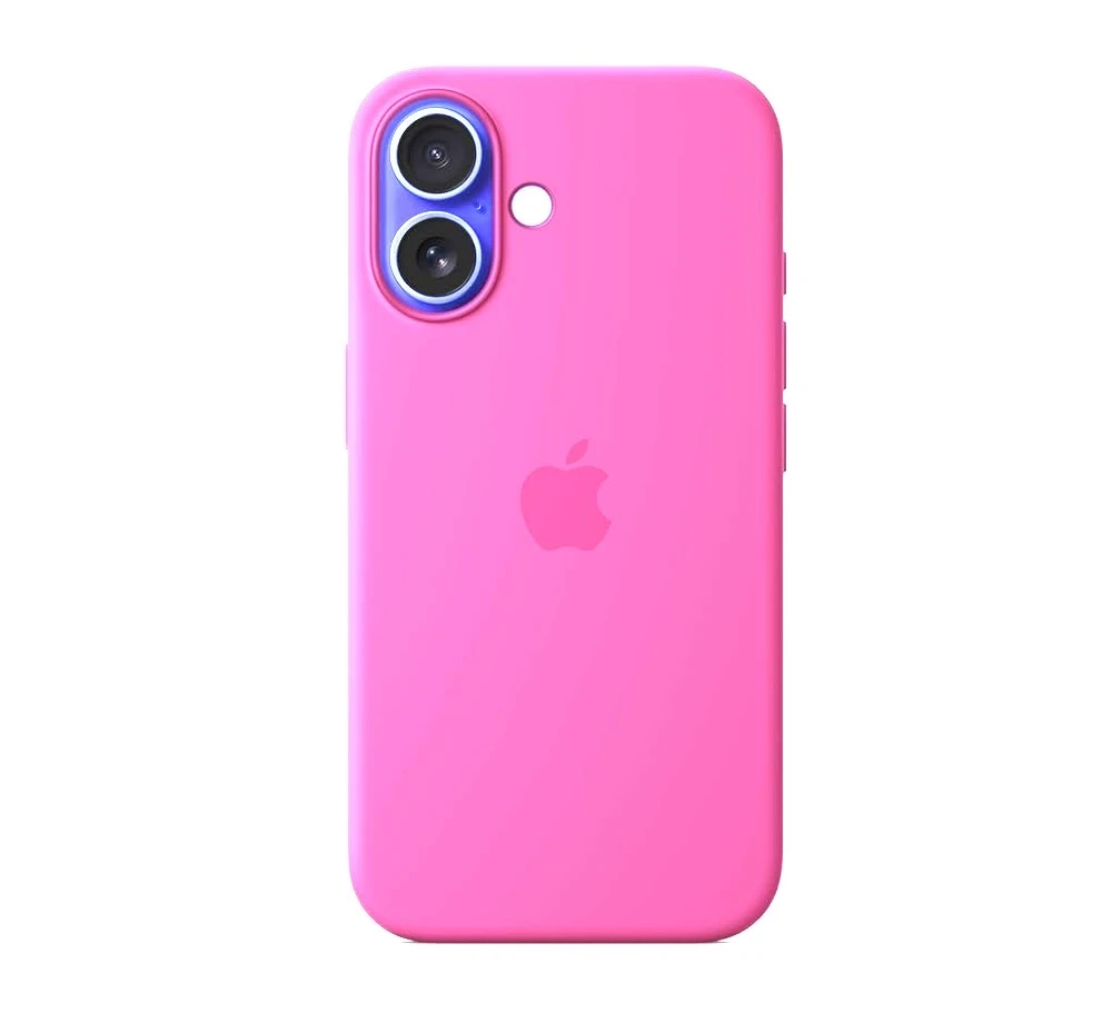 Funda de Silicona para Iphone 16 Original Apple - Color Rosa Fucsia's foto | La Gran Manzana |  BizneCubano