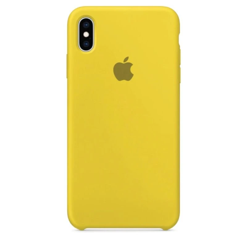Funda de Silicona para IPhone XS Max Original Apple - Color Amarillo's foto | La Gran Manzana |  BizneCubano