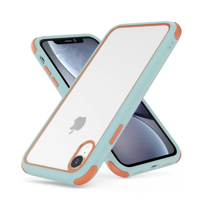 Funda de Silicona para IPhone XS Max Original Apple - Color Trasparente/Azul/Naranja's foto | La Gran Manzana |  BizneCubano