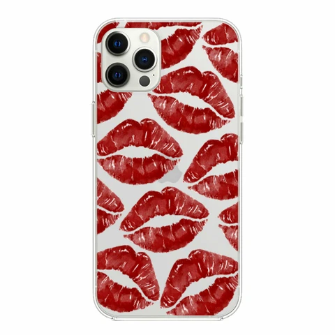 Funda Transparente con diseño de labios para IPhone 12/ 12 Pro Original Apple's foto | La Gran Manzana |  BizneCubano