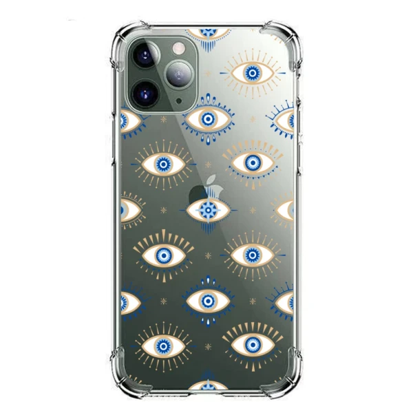 Funda de Transparente Con Patrón De Mal De Ojo, Suave Y Flexible para IPhone 12/12 Pro Original Apple's foto | La Gran Manzana |  BizneCubano