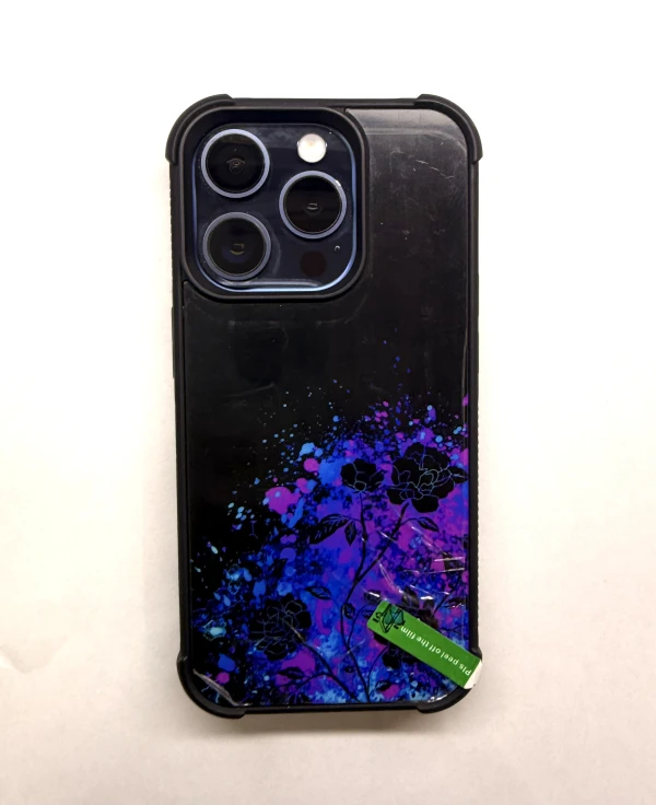 Funda de TPU Rígido Diseño Colores para Iphone 15 Pro - Color Negro ZHEGAILAN's foto | La Gran Manzana |  BizneCubano