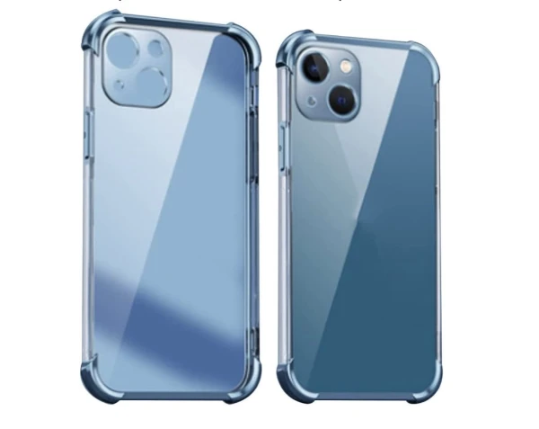Funda de TPU Flexible ultradelgada con protección de lente, antihuellas  para Iphone 15 Plus - Color Clear Azul  Marca COOVS's foto | La Gran Manzana |  BizneCubano