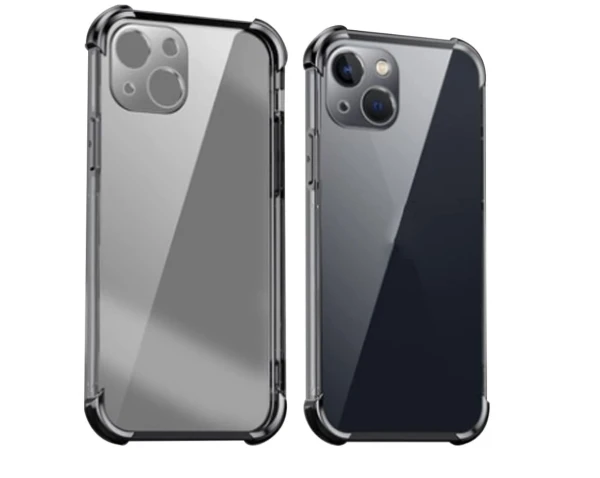 Funda de TPU flexible Transparente ultradelgada con protección de lentes , a prueba de golpes y caídas , antihuellas dactilares para Iphone 15 Plus  - Color Clear Negro's foto | La Gran Manzana |  BizneCubano