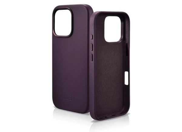 Funda para iPhone 14 Pro, con cuero, compatible con MagSafe, - Color púrpura oscura's foto | La Gran Manzana |  BizneCubano
