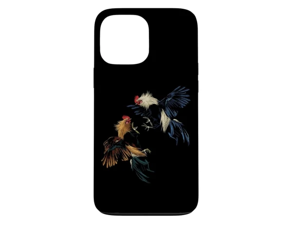 Funda de iPhone 13 Pro con diseño de pelea de gallos - Color Negro's foto | La Gran Manzana |  BizneCubano