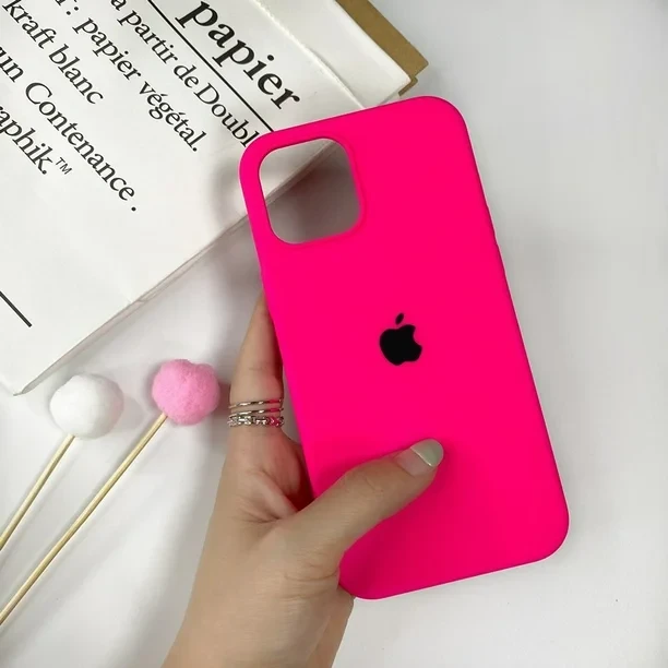 Funda de Silicona para iPhone 12 mini Original Apple  -Color Rosado Fucsia's foto | La Gran Manzana |  BizneCubano