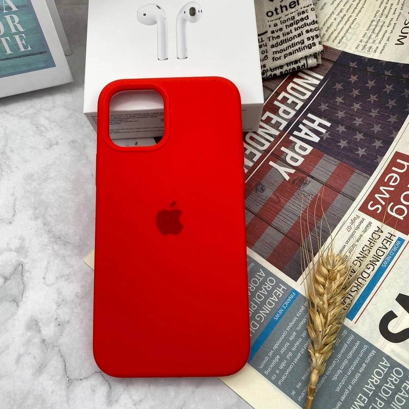 Funda de Silicona para iPhone 12 Mini Original Apple  - Color Rojo's foto | La Gran Manzana |  BizneCubano
