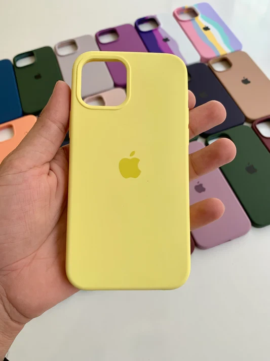 Funda de Silicona para iPhone 12 Mini Original Apple  - Color Amarillo's foto | La Gran Manzana |  BizneCubano
