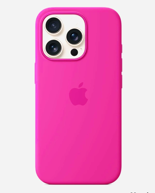 Funda de Silicona para Iphone 16 Pro Max Original Apple - Color Rosado Fucsia's foto | La Gran Manzana |  BizneCubano
