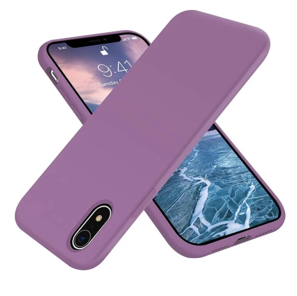 Funda de Silicona para iPhone XR Original Apple  - Color Morado's foto | La Gran Manzana |  BizneCubano