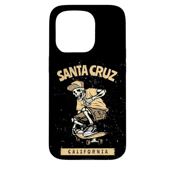 Funda para Iphone 15 Pro Old School Skater Santa Cruz California - Color Negro's foto | La Gran Manzana |  BizneCubano