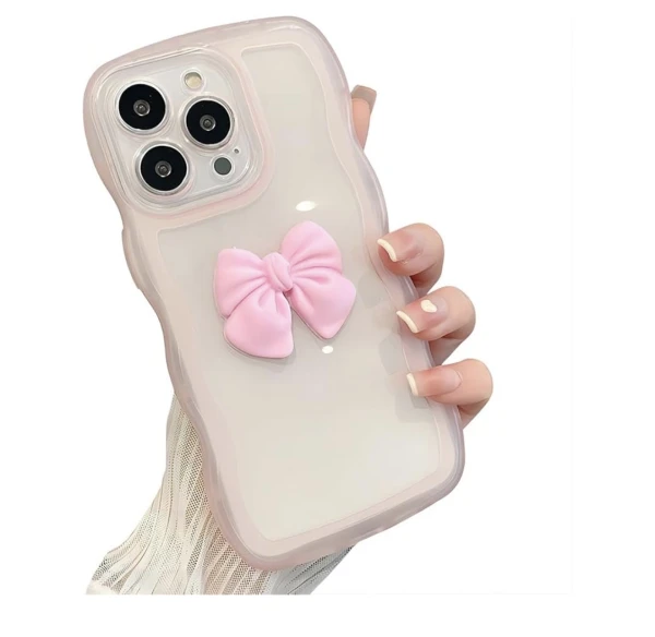 Funda de TPU Flexible en forma de ondas , Lazo ultrafino, semitransparente acabado mate, para Iphone 15 - Color Rosa's foto | La Gran Manzana |  BizneCubano