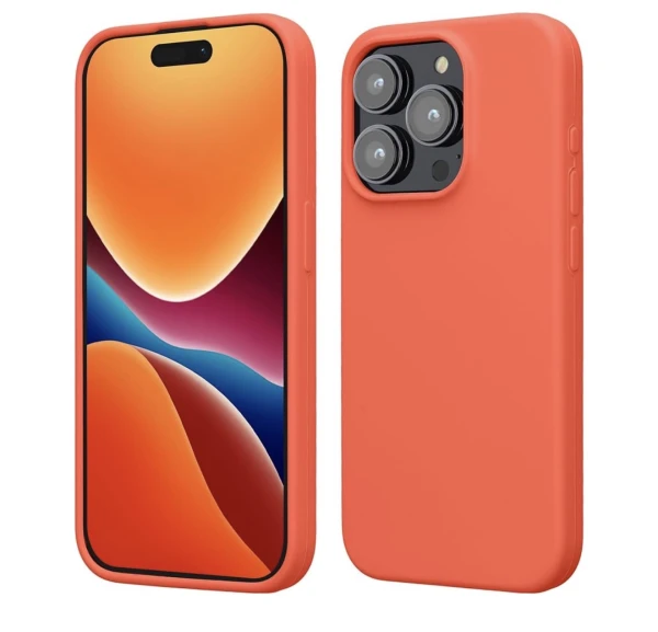 Funda de Silicona para IPhone 14 Pro Max - Color Coral Vívido's foto | La Gran Manzana |  BizneCubano