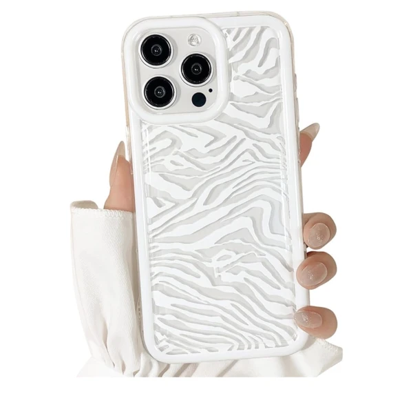 Funda de TPU Flexible para IPhone 14 Pro , transparente de rayas de cebra con más protector de parachoques para niñas y mujeres - Color Transparente / Blanco's foto | La Gran Manzana |  BizneCubano