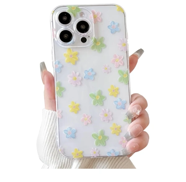 Funda de TPU Flexible con diseño floral para IPhone 14 Pro's foto | La Gran Manzana |  BizneCubano