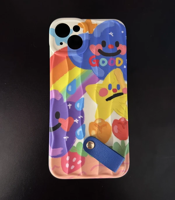 Funda para iPhone 14 Plus con diseño de estrellas con arcoíris's foto | La Gran Manzana |  BizneCubano