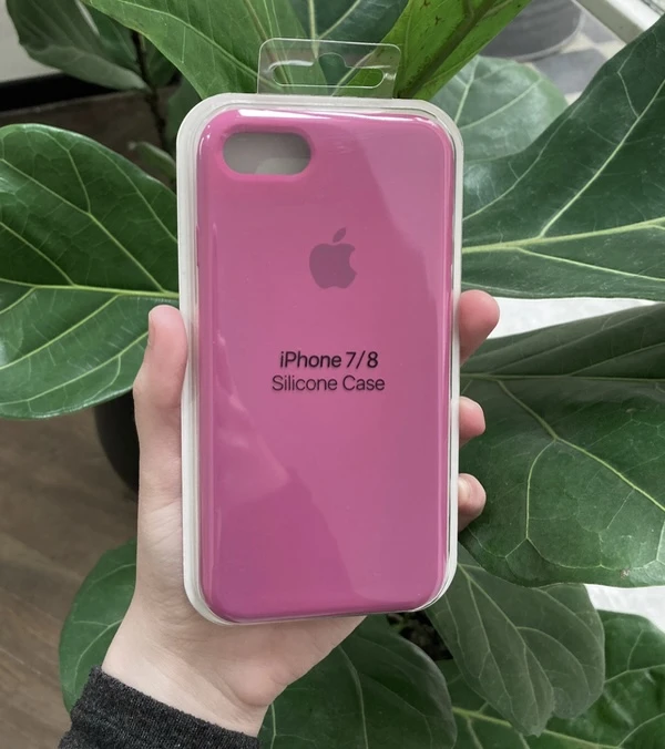 Funda de Silicona para iPhone 8 Original Apple  - Color Rosa's foto | La Gran Manzana |  BizneCubano