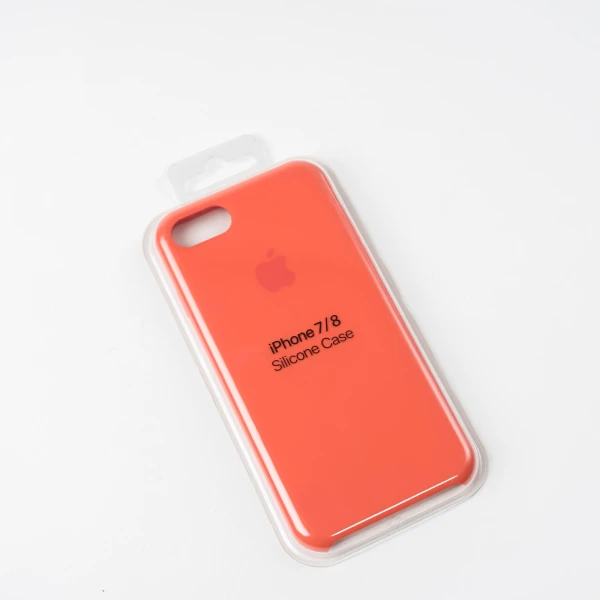 Funda de Silicona para iPhone 8 Original Apple  - Color Naranja Coral's foto | La Gran Manzana |  BizneCubano