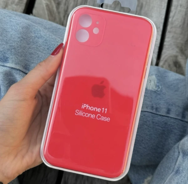 Funda de Silicona para iPhone 11 Original Apple  - Color Rojo's foto | La Gran Manzana |  BizneCubano