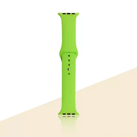Correa de silicona para Apple Watch, pulsera Ultra de 44mm - Color Verde Fluorescente's foto | La Gran Manzana |  BizneCubano