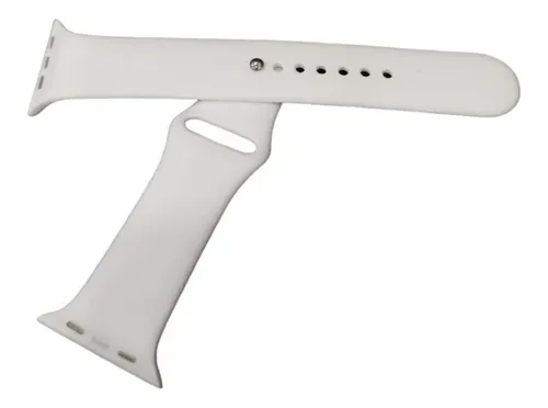 Correa de silicona para Apple Watch, pulsera Ultra de 44mm - Color Blanco's foto | La Gran Manzana |  BizneCubano