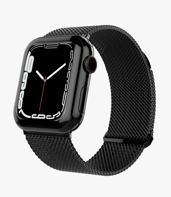 Correa para Apple Watch con cierre magnético, malla de acero inoxidable de 44mm - Color Negro's foto | La Gran Manzana |  BizneCubano