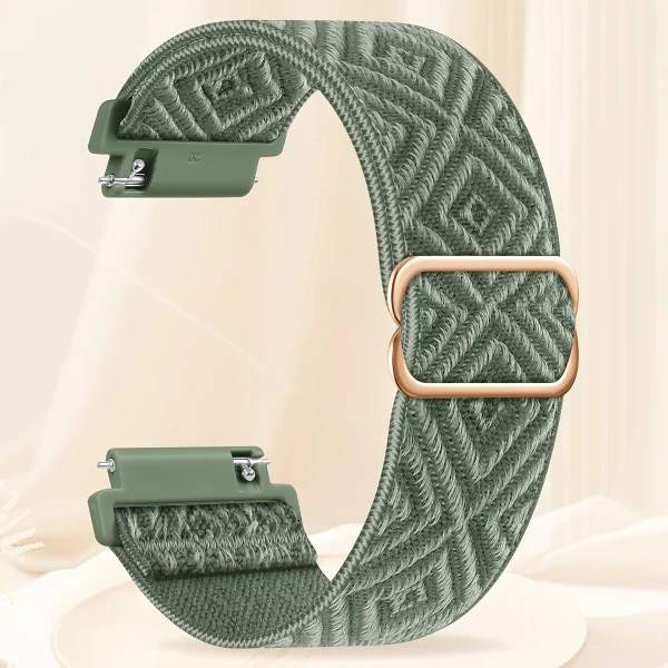 Correa elástica con trenzado ajustable para Apple Watch de 44mm - Color Verde's foto | La Gran Manzana |  BizneCubano