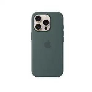 Funda de Silicona para Iphone 16 Pro Original Apple - Color Verde Militar miniatura 1