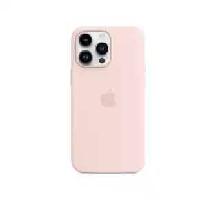 Funda de Silicona para Iphone 16 Pro Original Apple - Color Tiza Rosado miniatura 1