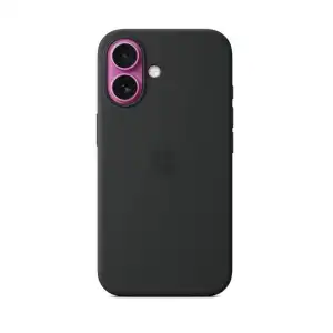 Funda de Silicona para Iphone 16 Original Apple - Color Negro miniatura 3
